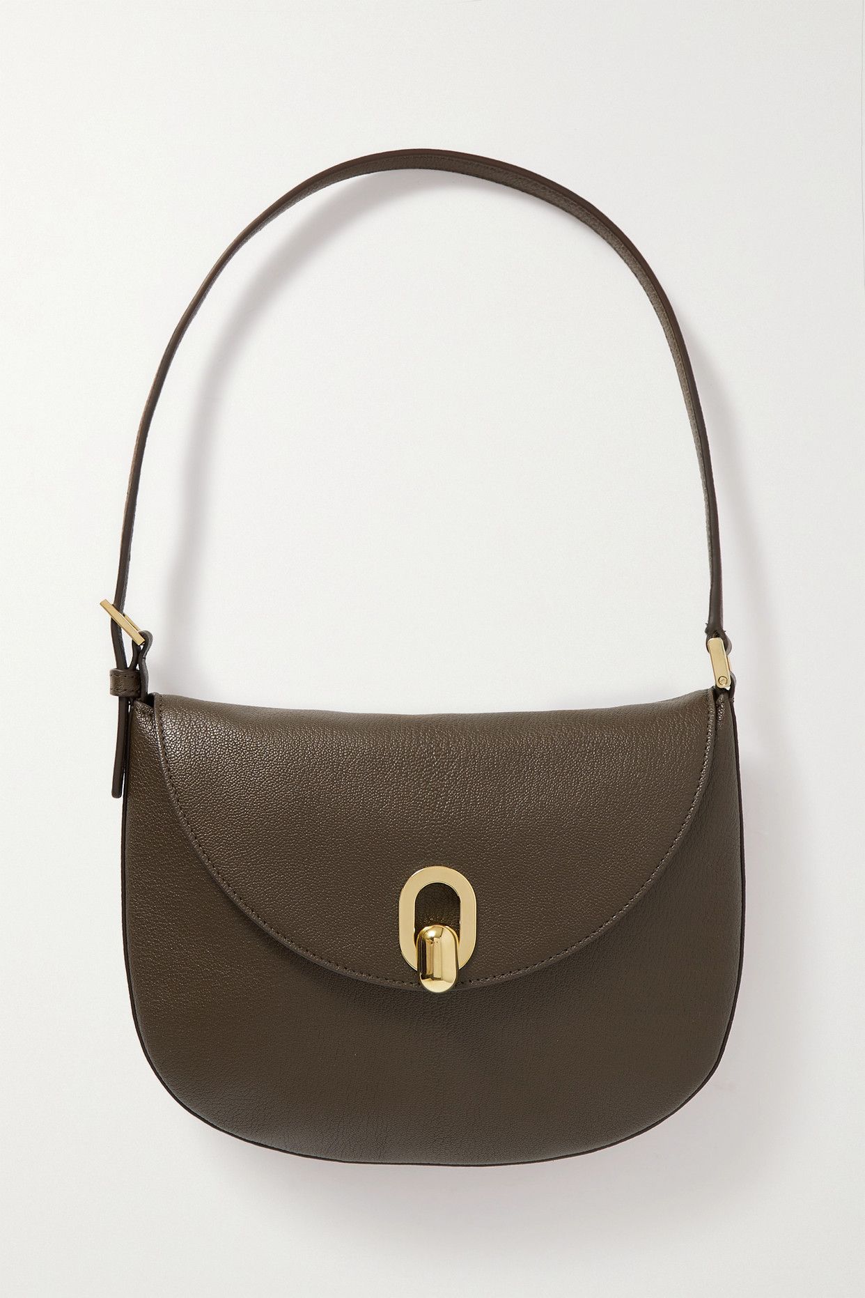 Tondo small leather shoulder bag