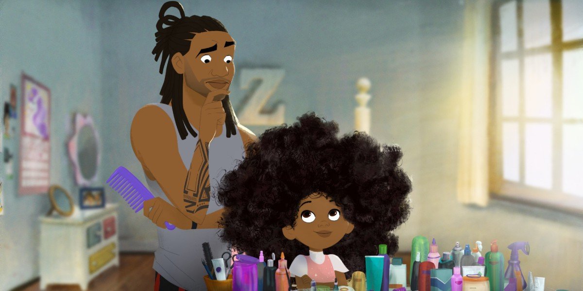 Screenshot from Hair Love (2019)