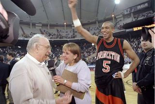 Former Princeton coach Pete Carril in 1996