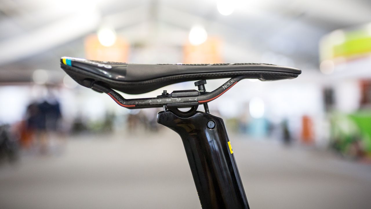 A profile view of the carbon fiber Prologo Zero C3 CPC