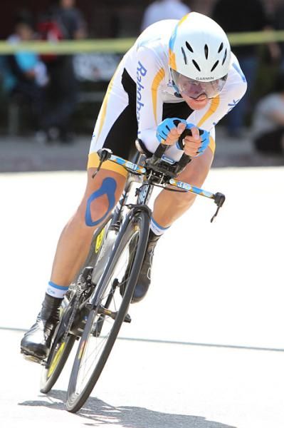 Peter Stetina (Garmin-Transitions) in the best young rider kit.