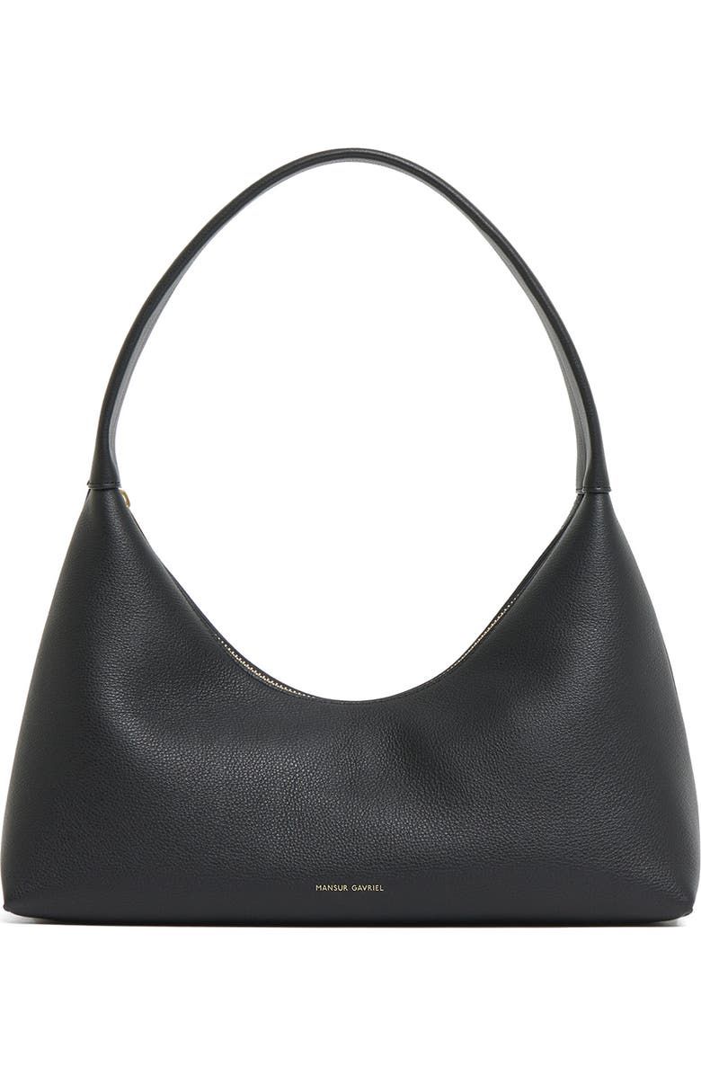 Candy Baguette Leather Shoulder Bag
