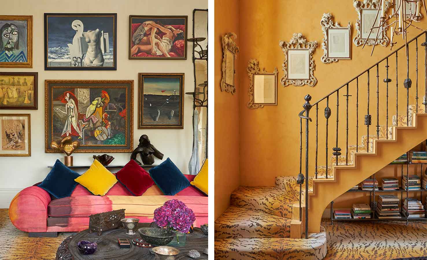 Interior of Pauline Karpidas' home