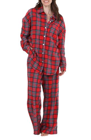 Honeydew Golden Hour Cotton Twill Pajamas (Were $68) 