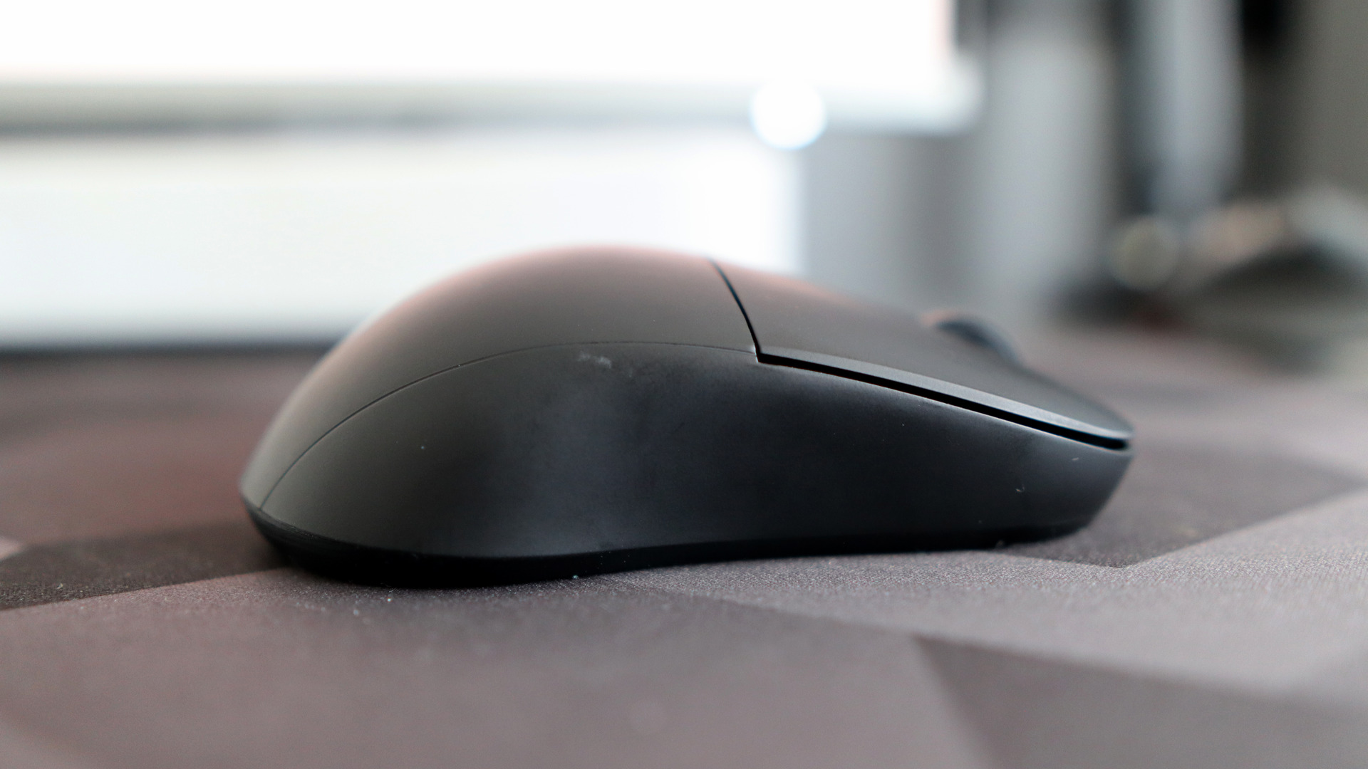 Endgame Gear XM2w 4K gaming mouse on a mouse pad.