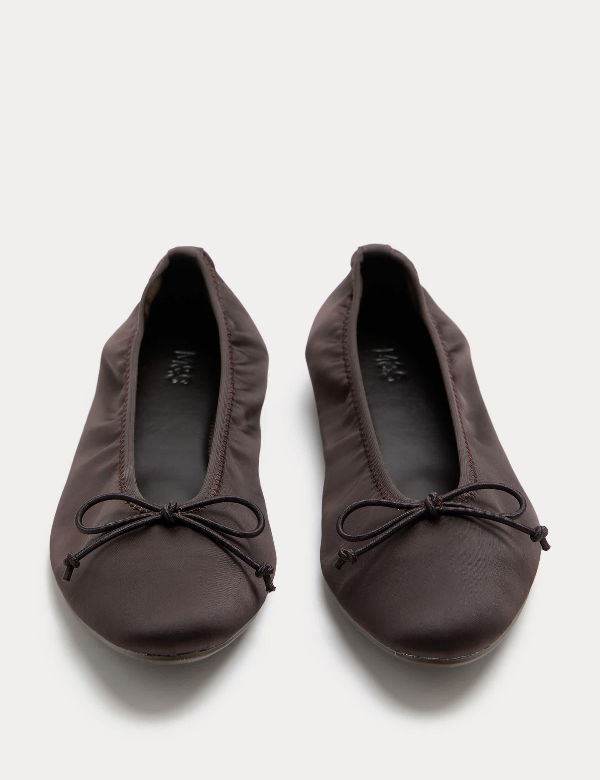 Satin Flat Ballet Pumps