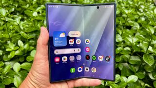 Samsung Galaxy Z Fold 7 in hand 