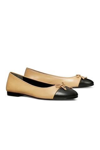 Tory Burch Cap Toe Ballet Flat