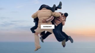 A screenshot from the latest Burberry advert.