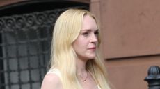 Lindsay Lohan in New York on 12 June, 2026