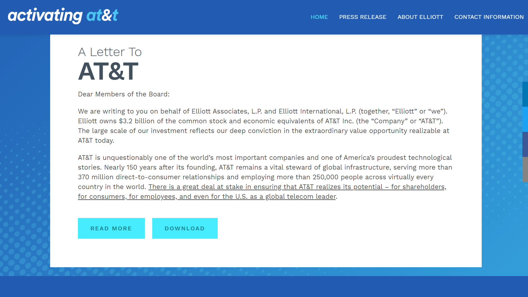 You can download the full letter at https://activatingatt.com