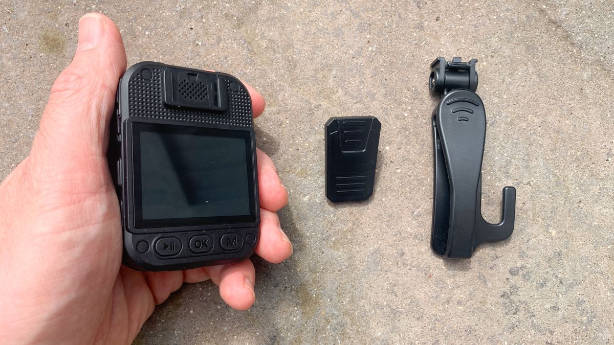 AeroTek T03 2K held in hand and accessories