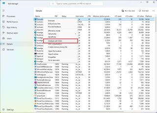 Task Manager Analyze Wait Chain