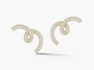 Jemma Wynne 18-ct rose gold and diamond earrings