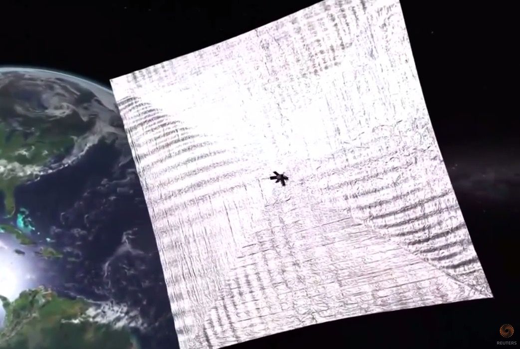 The Planetary Society is sending a solar-sail prototype into space tomorrow