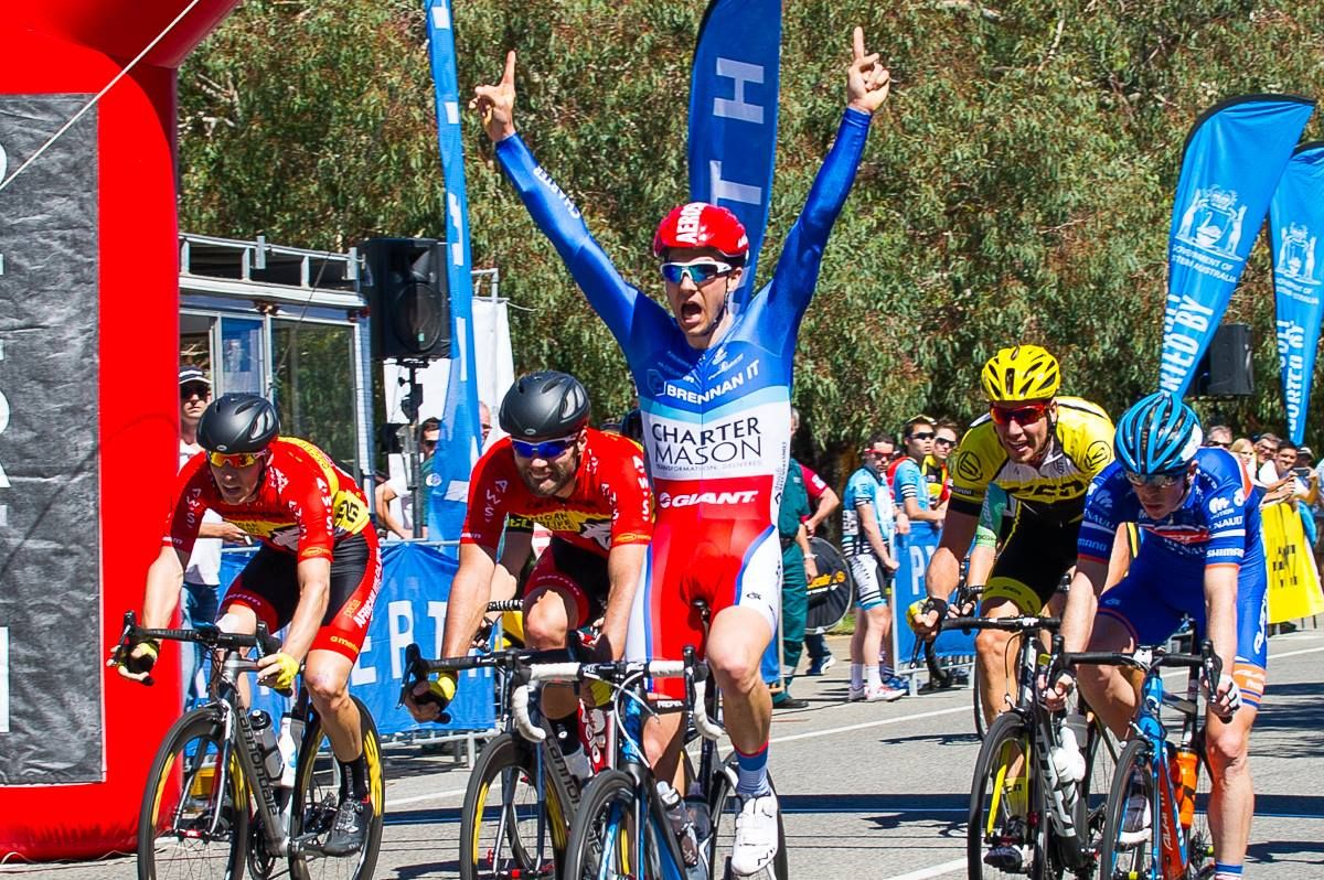 Raphael Freinstein wins a stage at the Tour de Perth