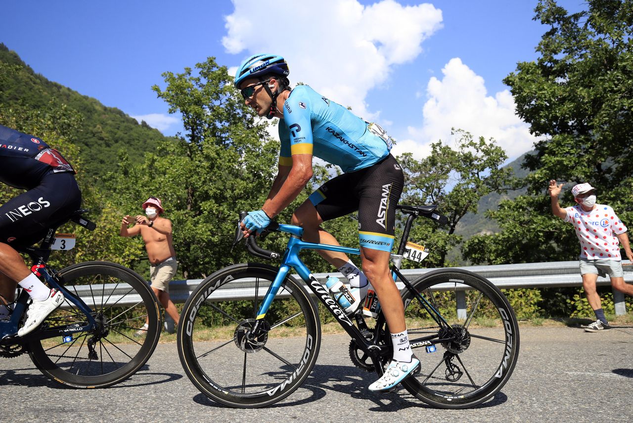 Tour de France 2020 - 107th Edition - 16th stage Grenoble - Meribel - Col de la Loze 170 km - 16/09/2020 - Gorka Izagirre (ESP - Astana Pro Team) - photo Luca Bettini/BettiniPhoto&Acirc;&copy;2020