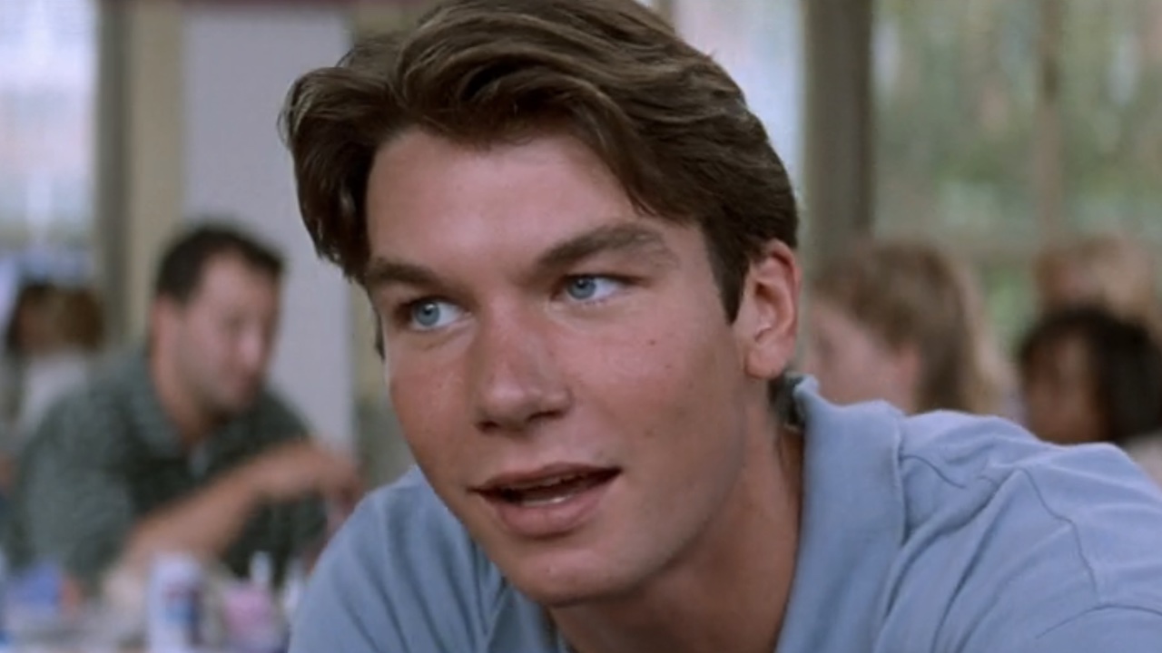 Jerry O'Connell singing in Scream 2. 