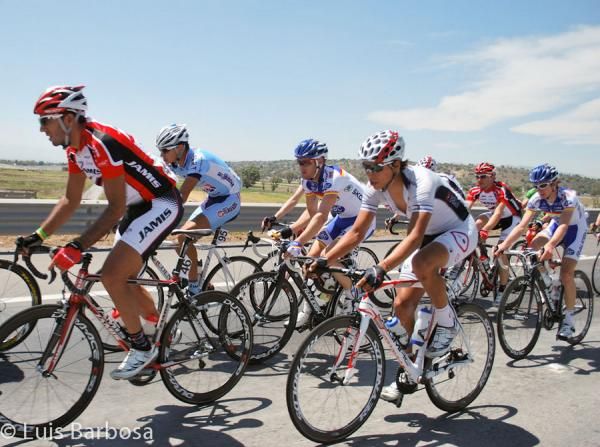 Jose Fernando Antogna (Jamis - Sutter Home), Gustavo Alberto Lopez (Start Cycling Team - Atacama Flowery Desert) and Bernard Sulzberger (Raleigh - GAC)
