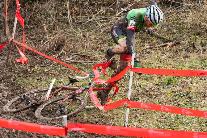Even winners don't have an easy time of it on courses like this, as Stephen Hyde finds out