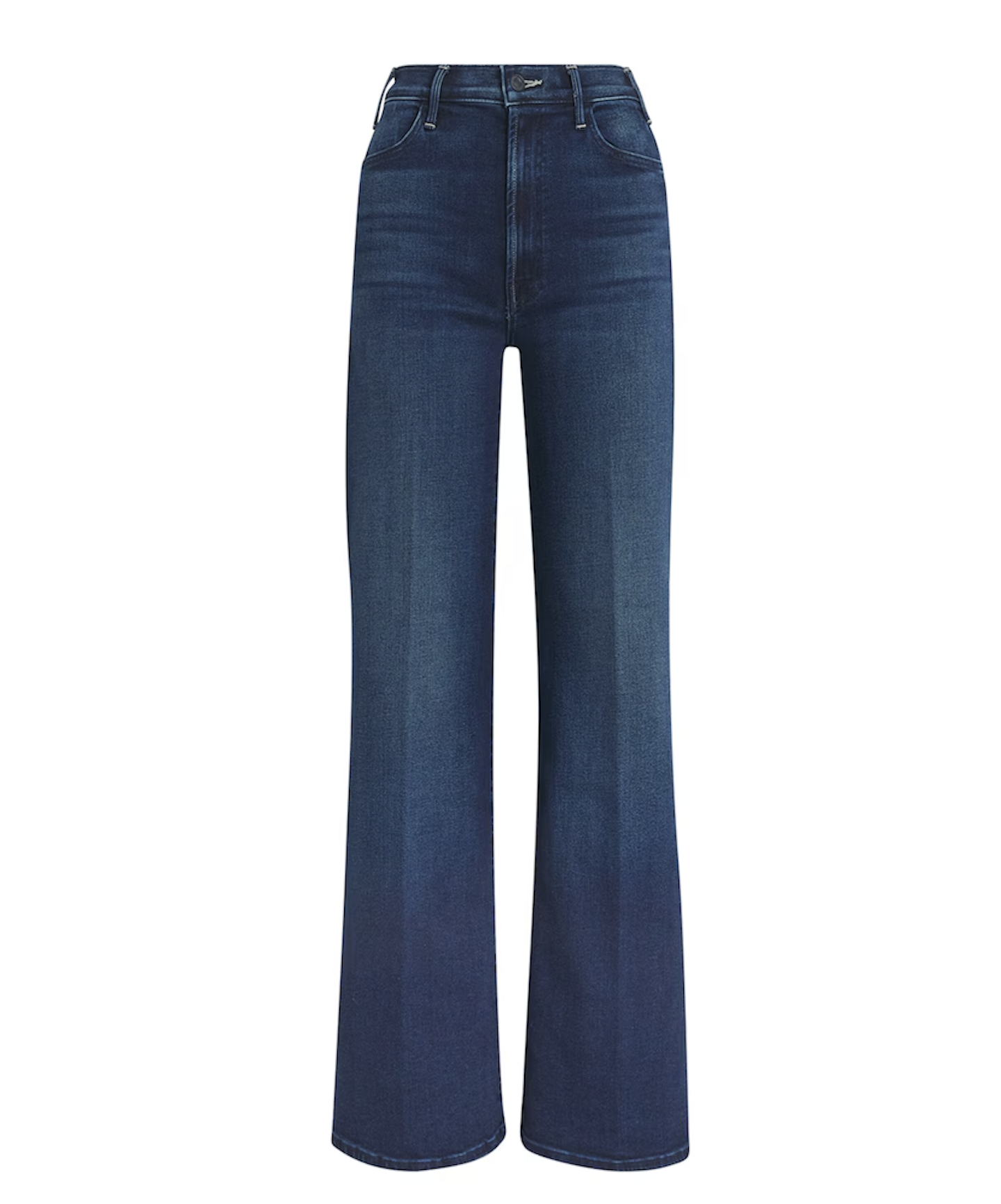 Mother, The Hustler Roller Sneak Flared Jeans