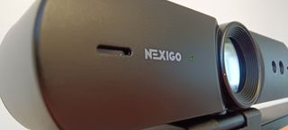 A black NexiGo Hellocam