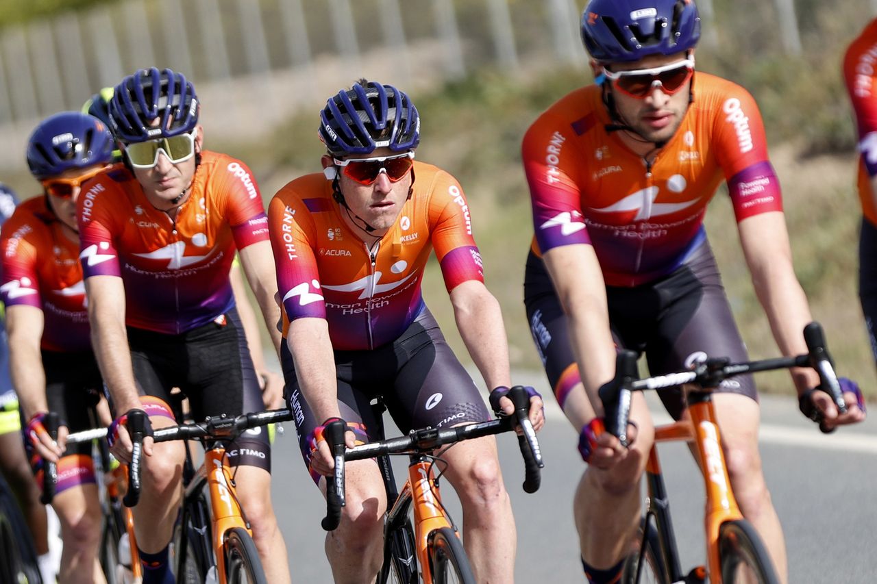 Vuelta Ciclista a Murcia 2022 42nd Edition Fortuna Puerto de Cartagena 1832 km 12022022 Gavin Mannion USA Human Powered Health photo Luis Angel GomezSprintCyclingAgency2022