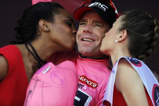 Cadel Evans avoided the carnage on stage 10
