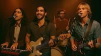 AI-generated press "photo" of the AI band Velvet Sundown