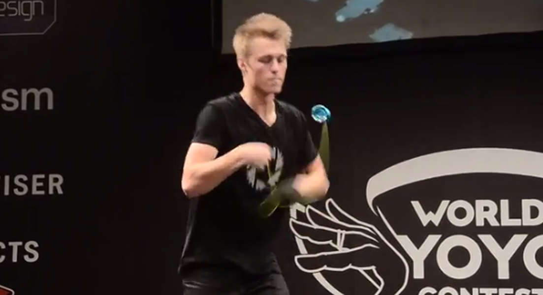 Watch the World Yo-Yo Champion&amp;#039;s mind-blowing routine