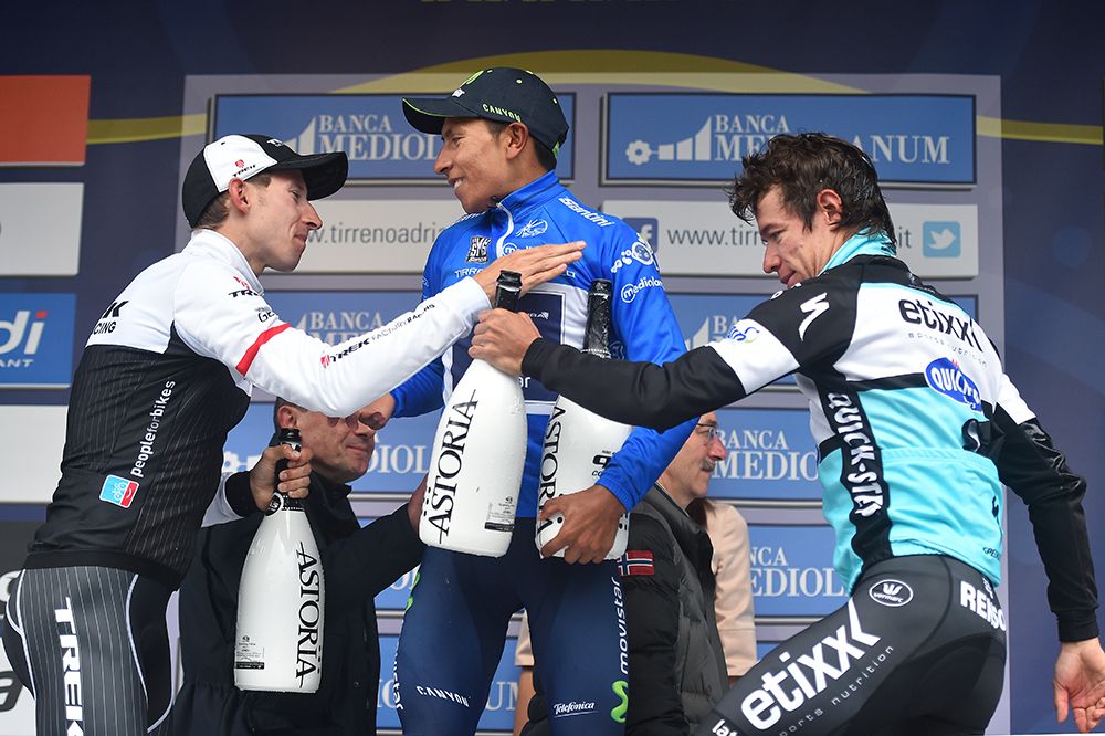 The final Tirreno-Adriatico podium
