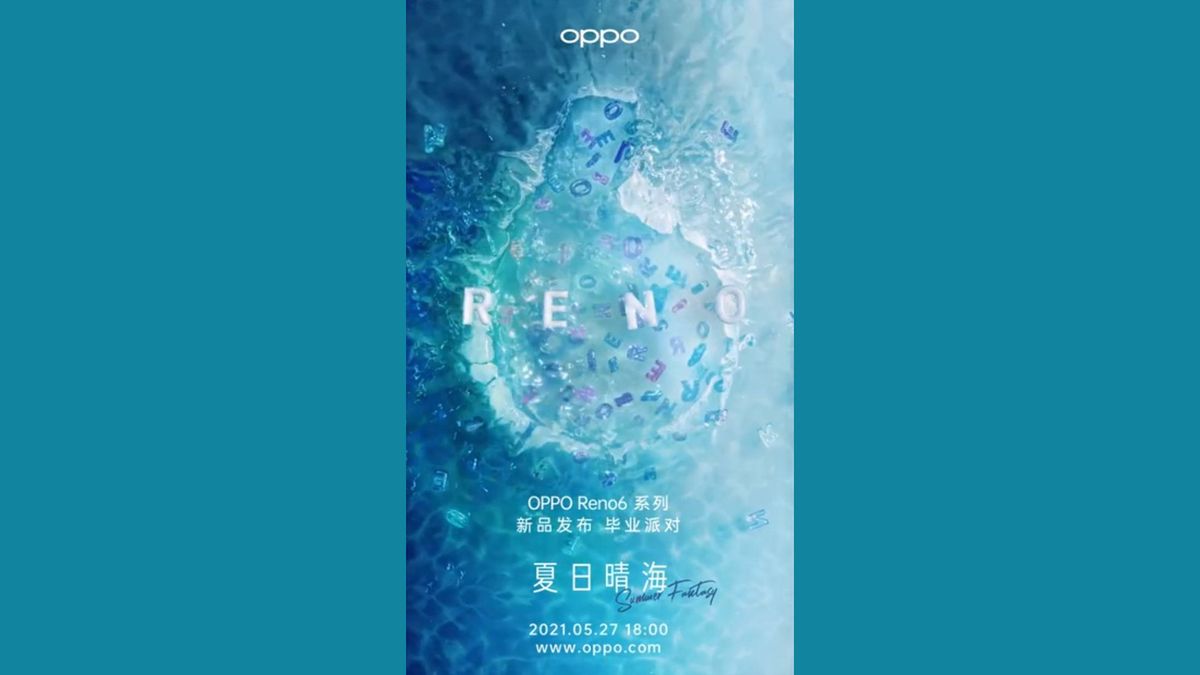 Oppo Reno 6 teaser