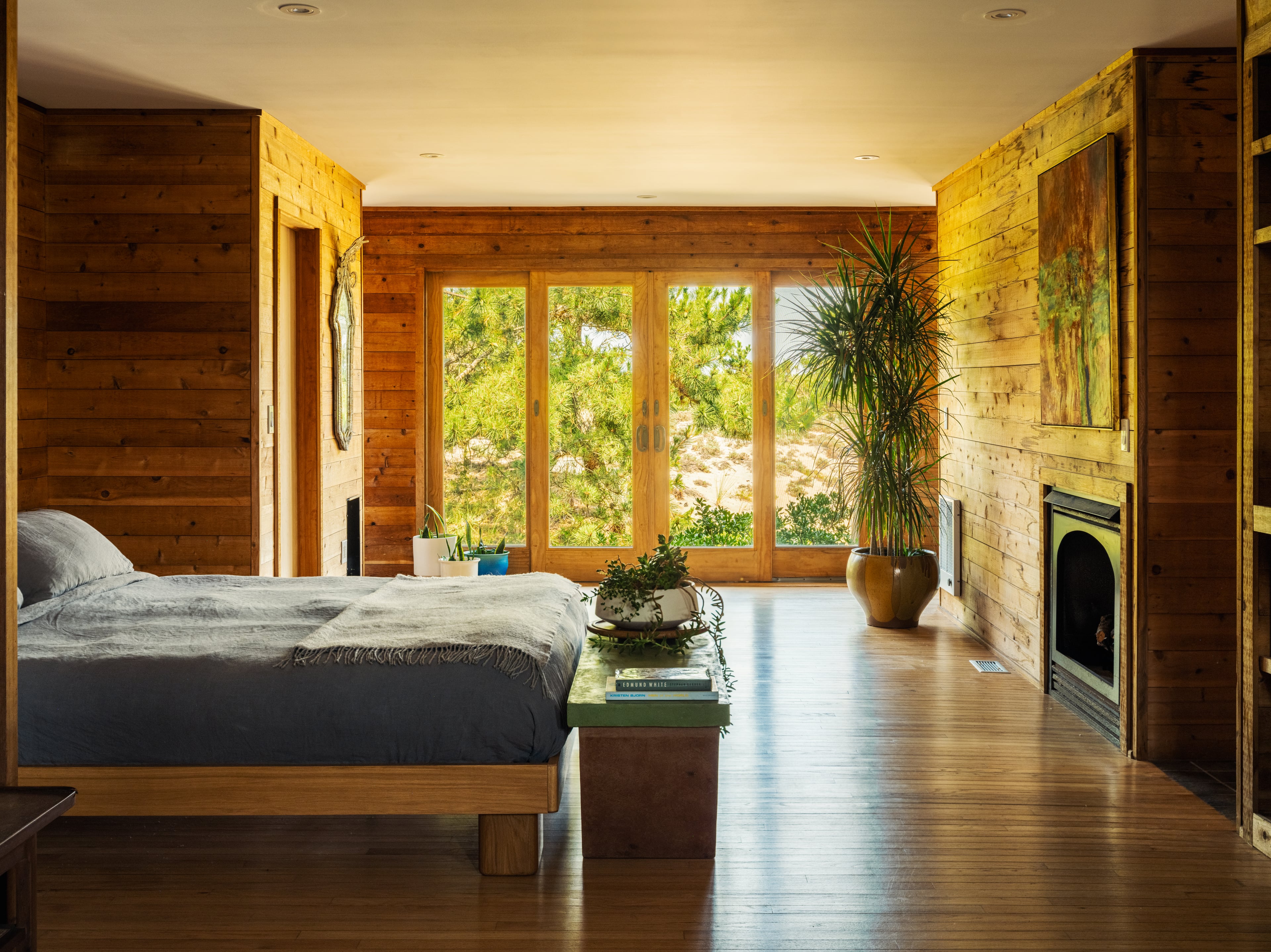 The primary bedroom suite