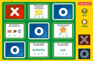 Phonics Tic-Tac-Toe