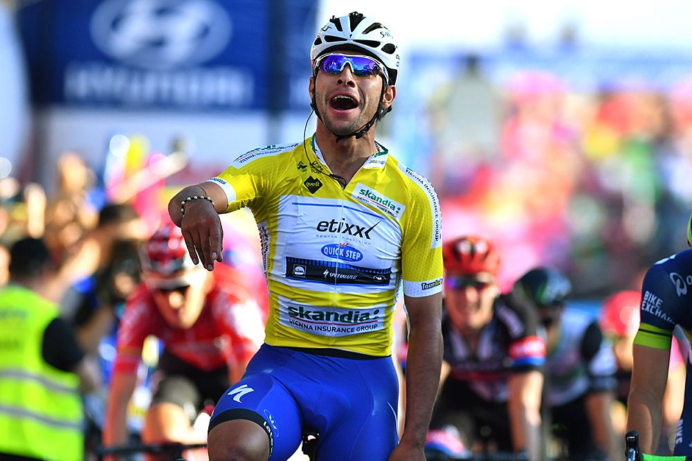 Fernando Gaviria (Etixx-QuickStep) wins stage 4 in Poland