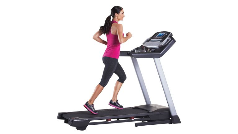 ProForm Premier 900 Treadmill review: image shows woman running on ProForm Premier 900 Treadmill 