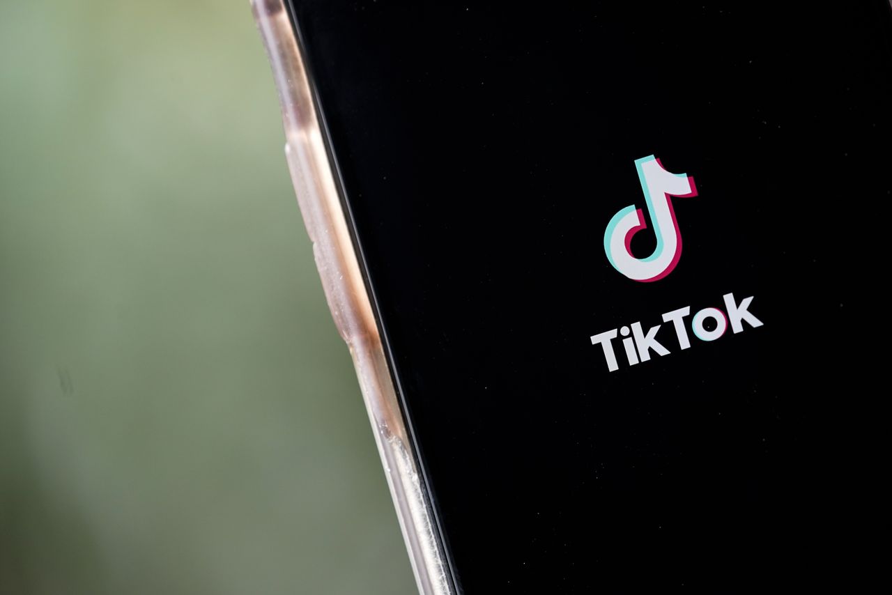 The TikTok app