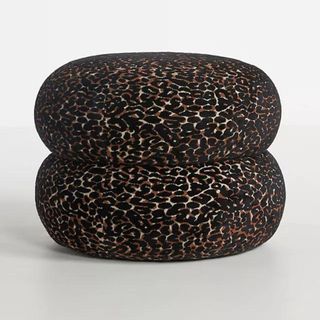 anthropologie leopard stool