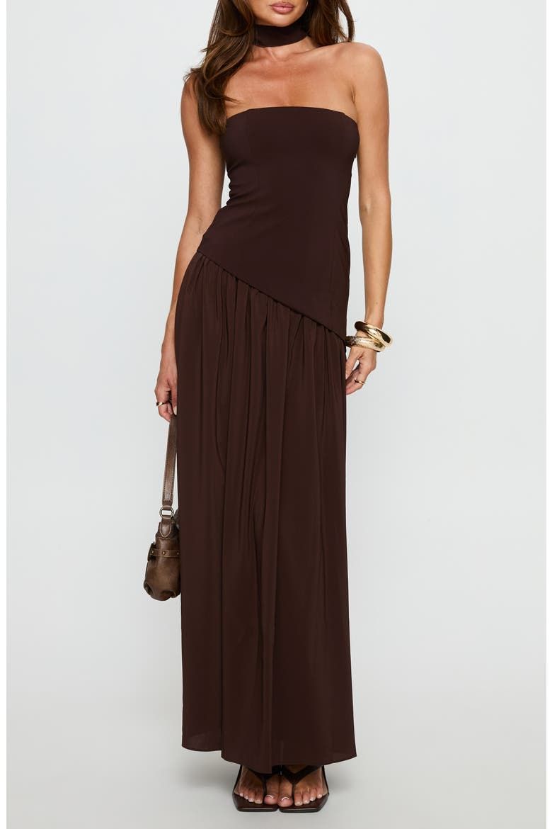 Odella Strapless Maxi Dress