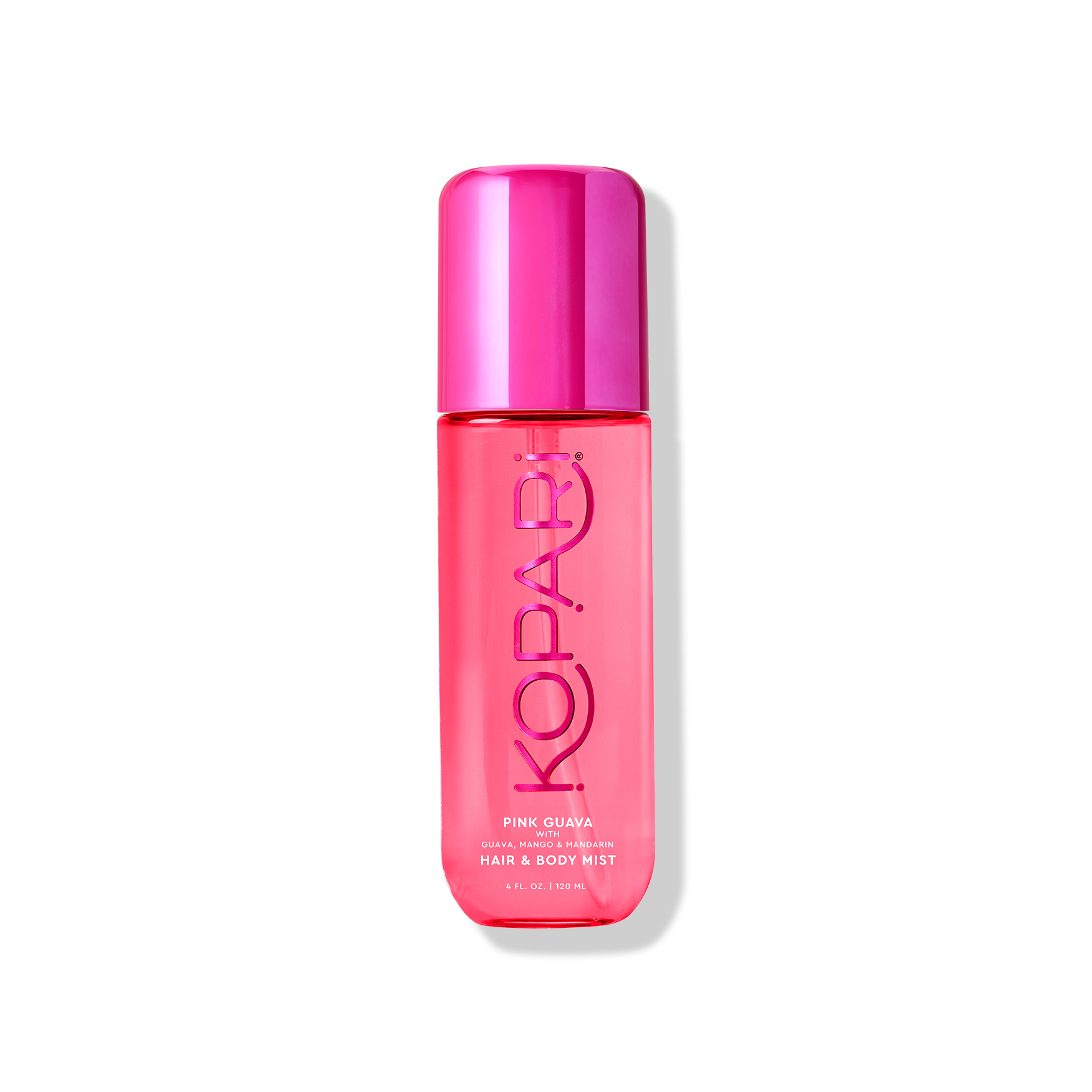 Kopari pink guava hair and body fog