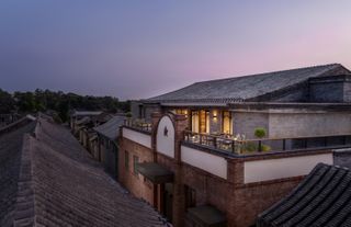 Mandarin Oriental Qianmen's restaurant Vicini exterior