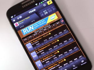 Yahoo Fantasy Basketball on Android