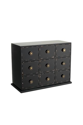 Mini Drawers with Gold Effect Handles Storage, £16