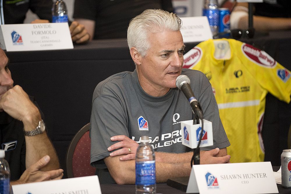 Shawn Hunter is the CEO of the USA Pro Challenge