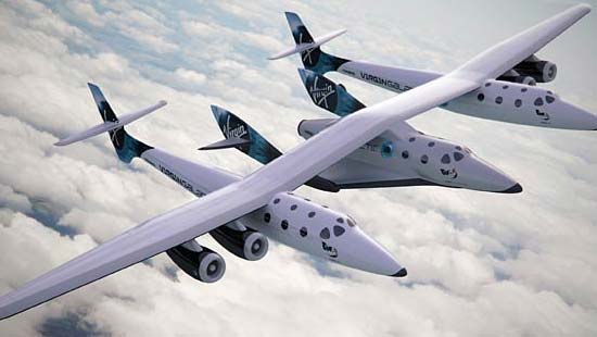 Virgin Galactic&#039;s SpaceShipTwo Lands at Spaceport America