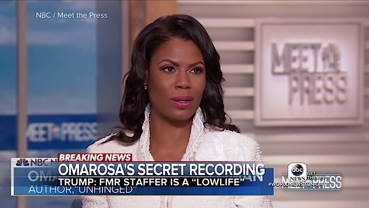 Omarosa on Meet the Press