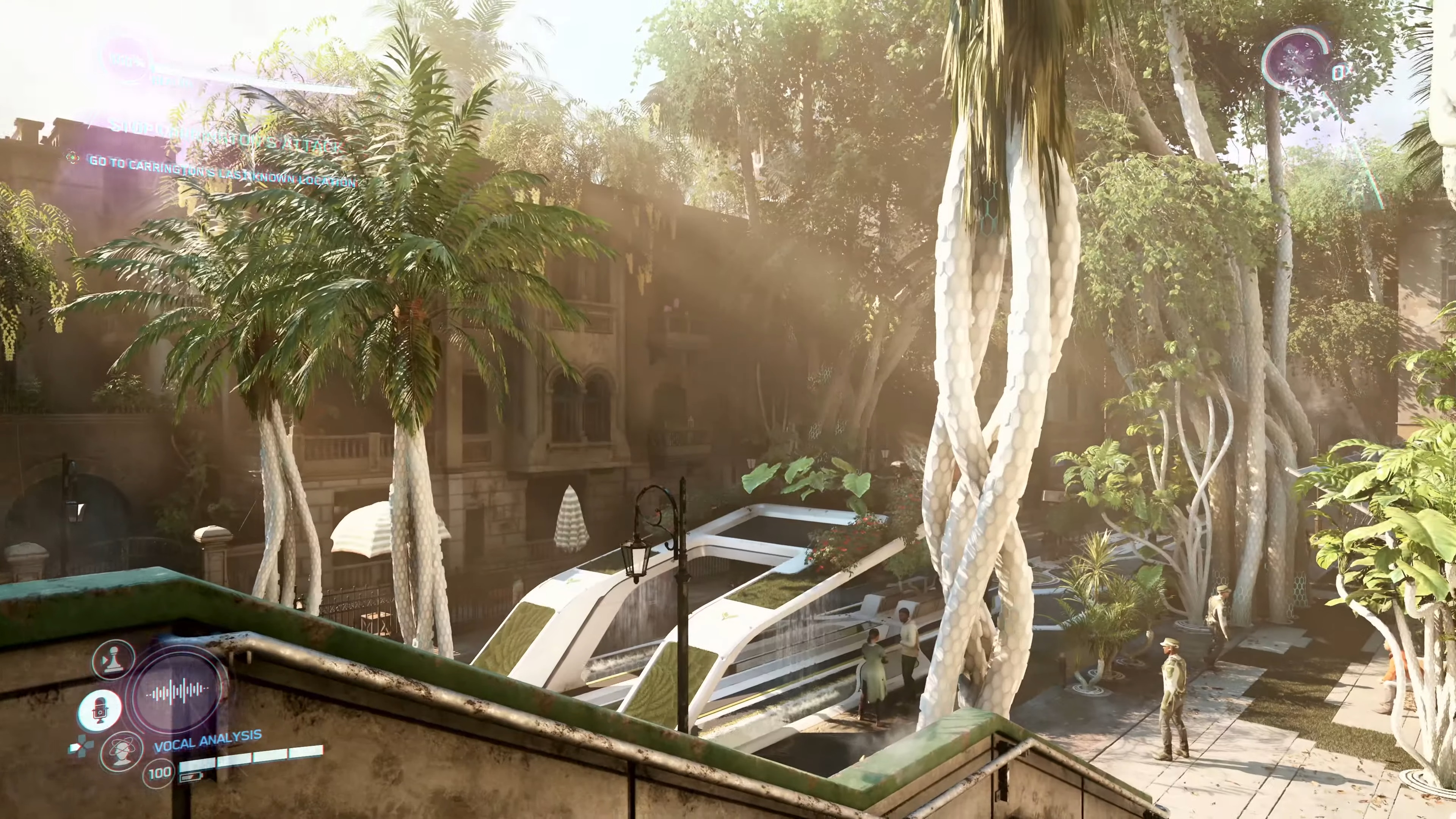 Perfect Dark trailer images in first person of stunning future Cairo arcology environments