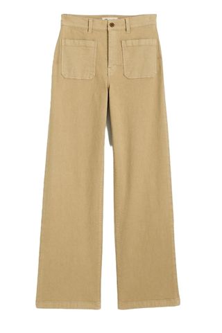 Madewell The Emmett Wide-Leg Pant: Patch Pocket Edition