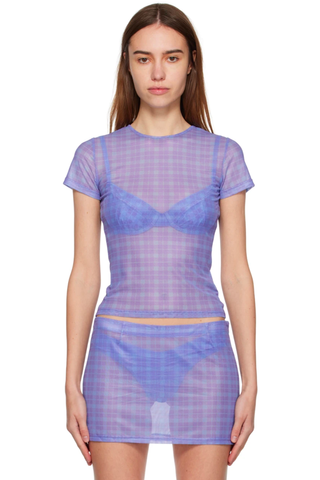 Digital Lavender Color Trend 2023 | MIAOU Purple Mini Tee T-Shirt