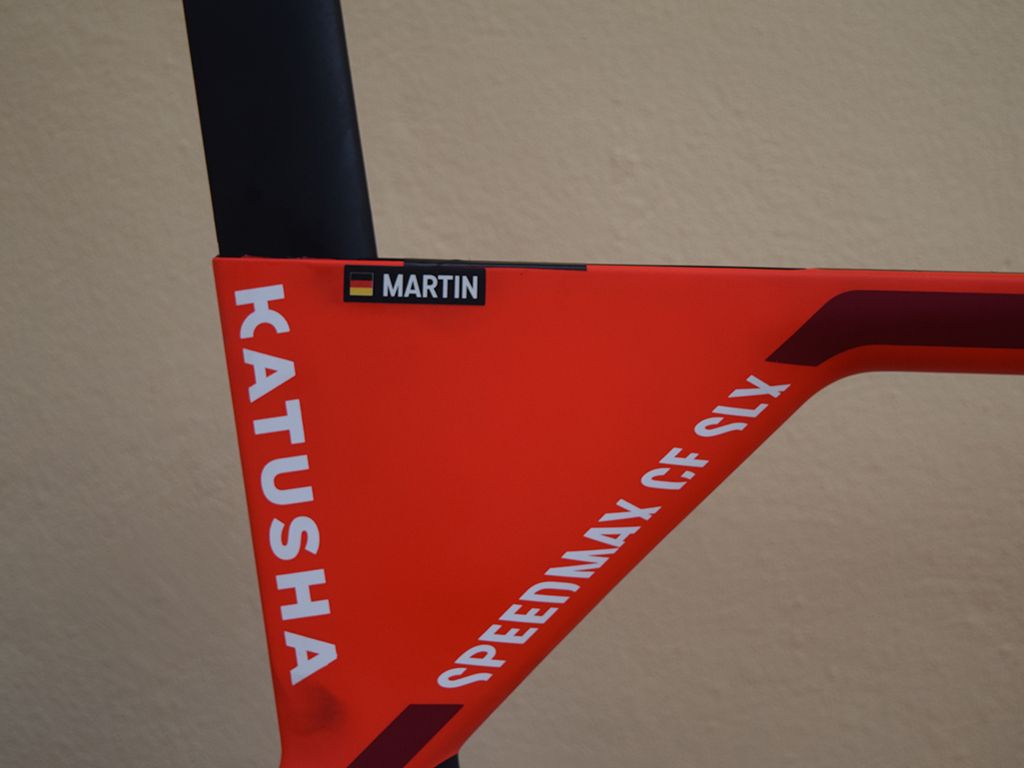 The Speedmax has a distinctive seat cluster
